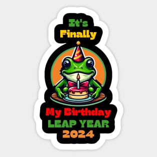 Leap Day Sticker